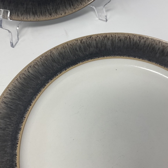 4 Denby Praline (retired) Stoneware Dinner plates - Picture 4 of 6